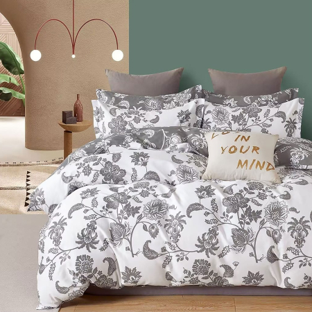 Lenjerii de pat - Lenjerie de pat percalle imprimat (prc41)