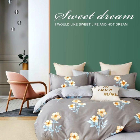 Lenjerii de pat - Lenjerie de pat percalle imprimat (prc53)