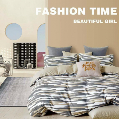 Textile pentru casă - Lenjerie de pat percalle imprimat (prc63)