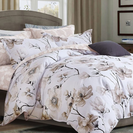 Lenjerii de pat - Lenjerie de pat percalle imprimat (prc69)