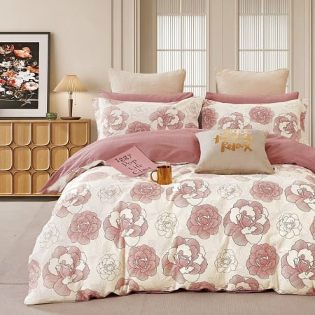 Lenjerii de pat - Lenjerie de pat percalle imprimat (prc97)