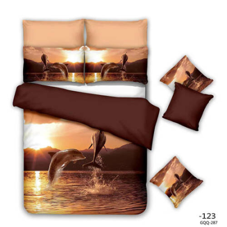 Lenjerii de pat - Lenjerie de pat poplin – două persoane (a-gqq-287)