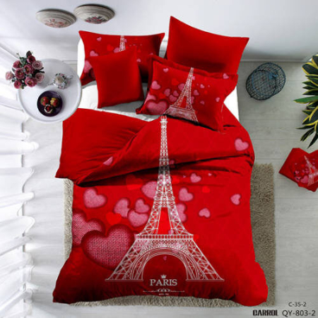 Lenjerii de pat - Lenjerie de pat poplin – două persoane (qy-803-2)