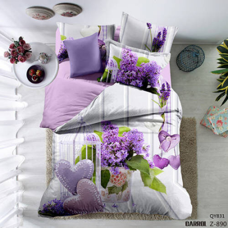 Lenjerii de pat - Lenjerie de pat poplin – două persoane (qy-831)