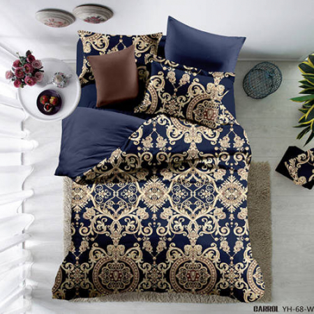 Textile pentru casă - Lenjerie de pat poplin – două persoane (yh-68)