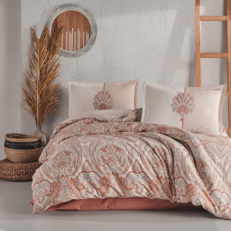 Textile pentru casă - Lenjerie de pat ranforce clasy king size (alava)
