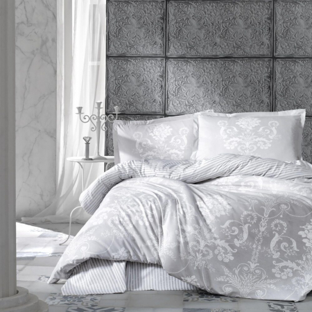 Textile pentru casă - Lenjerie de pat ranforce clasy king size (alone v1)
