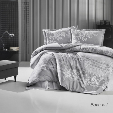 Textile pentru casă - Lenjerie de pat ranforce clasy king size (bova v1)