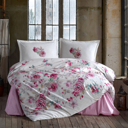 Textile pentru casă - Lenjerie de pat ranforce Clasy king size (Desima)