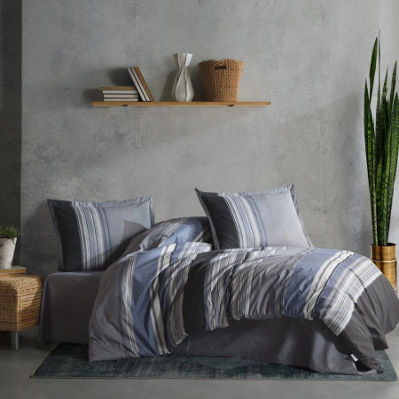 Textile pentru casă - Lenjerie de pat ranforce clasy king size (duko v2)