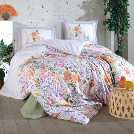 Articole pentru casă - Lenjerie de pat ranforce clasy king size (loretto)