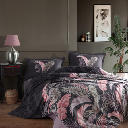 Lenjerii de pat - Lenjerie de pat ranforce clasy king size (hena v1)