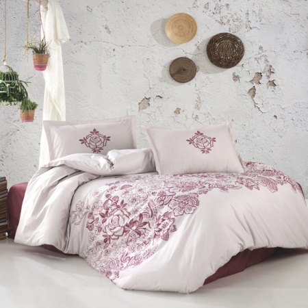 Lenjerii de pat - Lenjerie de pat ranforce clasy king size (mandora v2)