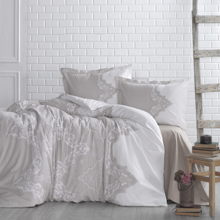 Textile pentru casă - Lenjerie de pat ranforce clasy king size (mikanos v2)