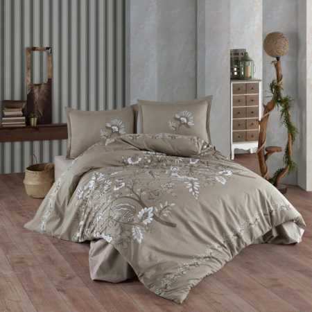 Textile pentru casă - Lenjerie de pat ranforce clasy king size (mohana v2)