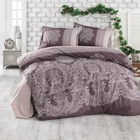Lenjerii de pat - Lenjerie de pat ranforce clasy king size (oslo v2)
