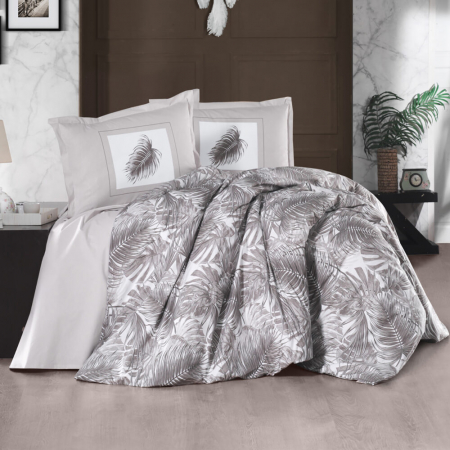 Textile pentru casă - Lenjerie de pat ranforce clasy king size (puma v2)