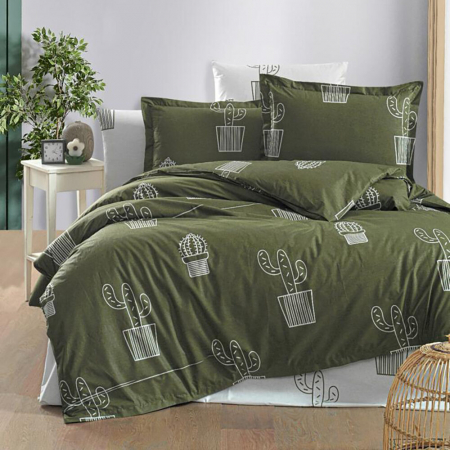 Textile pentru casă - Lenjerie de pat ranforce clasy king size (rnf_34)