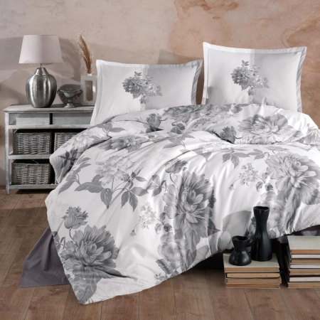 Lenjerii de pat - Lenjerie de pat ranforce clasy king size (rohan v1)