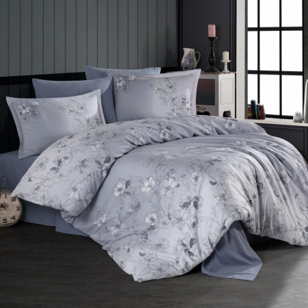 Lenjerii de pat - Lenjerie de pat satin clasy king size (sindarin v2)