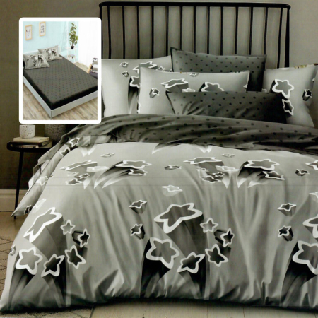 Lenjerii de pat - Lenjerie finet 6 piese cu husă – 160×200 și 180×200 (hf6p262)