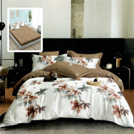 Lenjerii de pat - Lenjerie finet 6 piese cu husă – 160×200 și 180×200 (hf6p313)