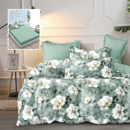 Lenjerii de pat - Lenjerie finet 6 piese cu husă – 160×200 și 180×200 (madison-h)