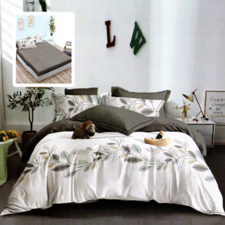 Lenjerii de pat - Lenjerie finet 6 piese cu husă – 160×200 și 180×200 (scarlett-vh)