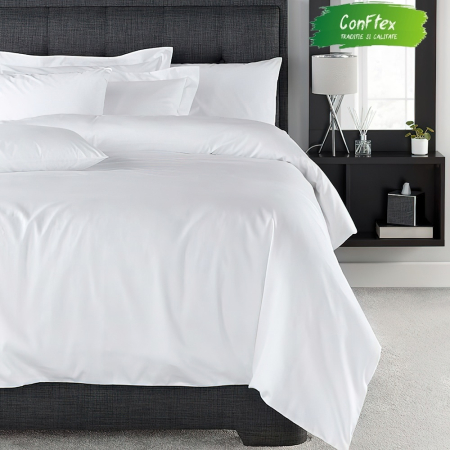 Lenjerii de pat - Lenjerie pat antișifonare 50% bumbac – două persoane