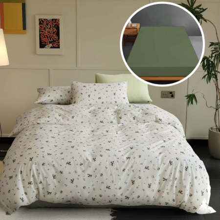 Textile pentru casă - Lenjerie pat tricot bumbac 100 % cu husă-franco