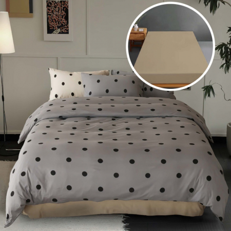 Textile pentru casă - Lenjerie pat tricot bumbac 100 % cu husă-nimet