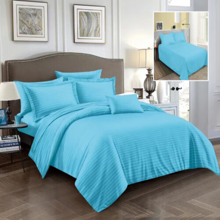 Textile pentru casă - Lenjerii pat damasc policoton xxl (imp27)