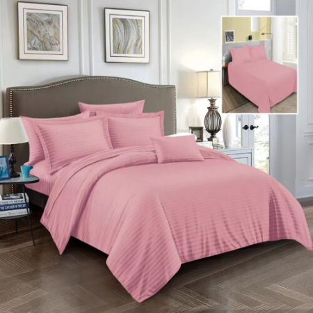 Textile pentru casă - Lenjerii pat damasc policoton xxl (imp28)