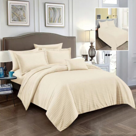 Textile pentru casă - Lenjerii pat damasc policoton xxl (imp30)