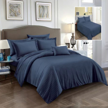 Textile pentru casă - Lenjerii pat damasc policoton xxl (imp34)