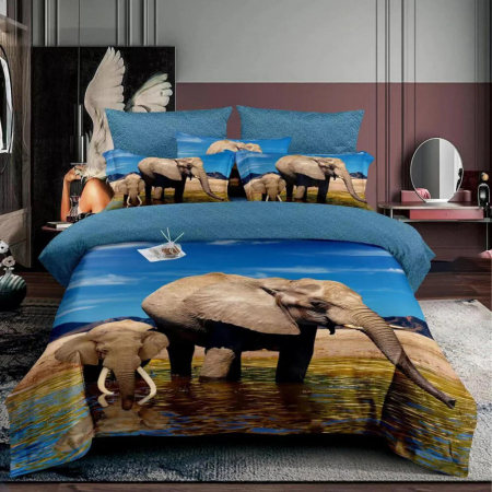 Textile pentru casă - Lenjerii pat finet 3d o persoana (f1p59)