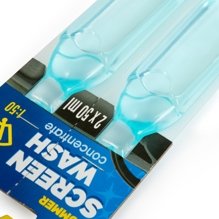 Lichid concentrat pentru parbriz - de vară - anti insecte - 2 x 50 ml [1]
