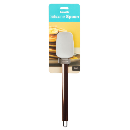 Articole pentru casă - Lingură din silicon - gri - 28 x 5 x 1,7 cm