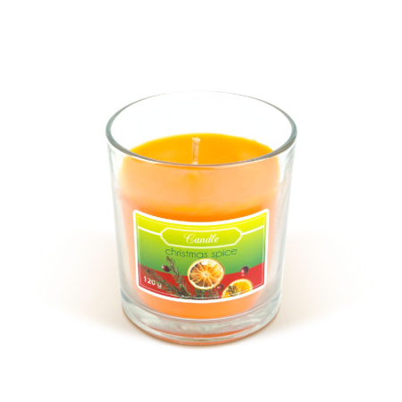 Articole pentru casă - Lumânare parfumată – "Mirodenie de Crăciun" – 120 g