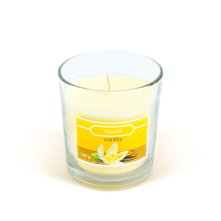 Articole pentru casă - Lumânare parfumată - vanilie - 120 g