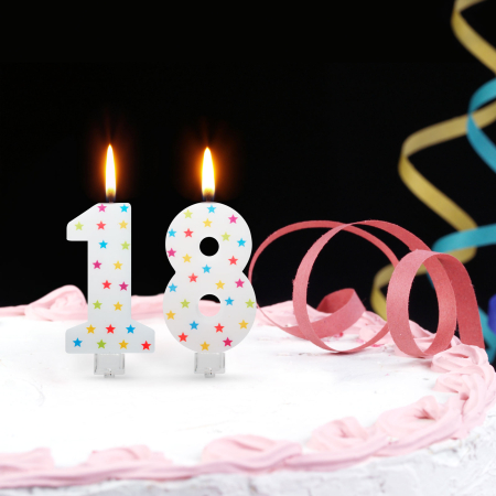 Lumânare pentru tort în formă de 9 [1]