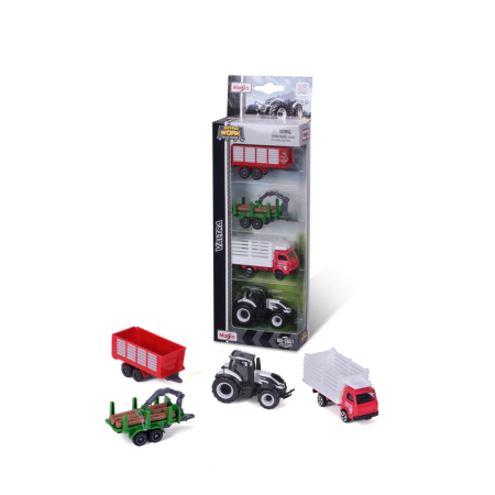MAISTO SET 4 UTILIAJE AGRICOLE VALTRA [2]