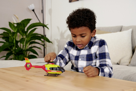 MAJORETTE ELICOPTER DE SALVARE AIRBUS H135 CU SUNETE SI LUMINI [3]