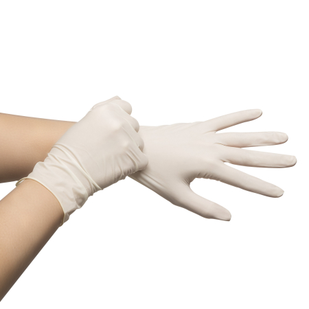 Mănuși - Manusi Latex, 10 buc./pachet, L