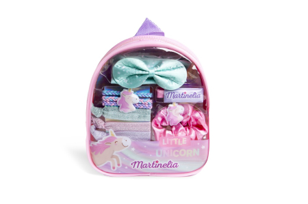 Cosmetice pentru copii - MARTINELIA LITTLE UNICORN GENTUTA CU ACCESORII DE PAR