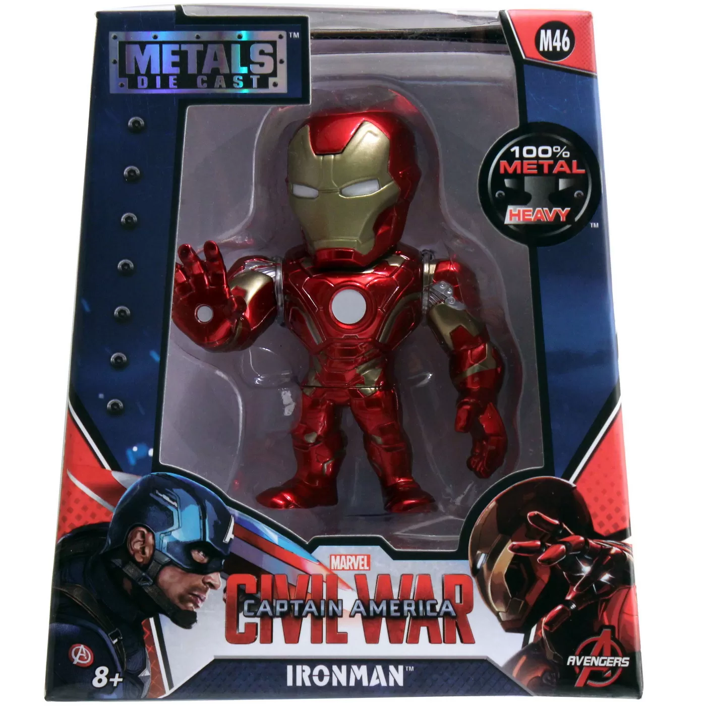Figurine cu eroi si personaje - MARVEL FIGURINA METALICA IRON MAN 10CM