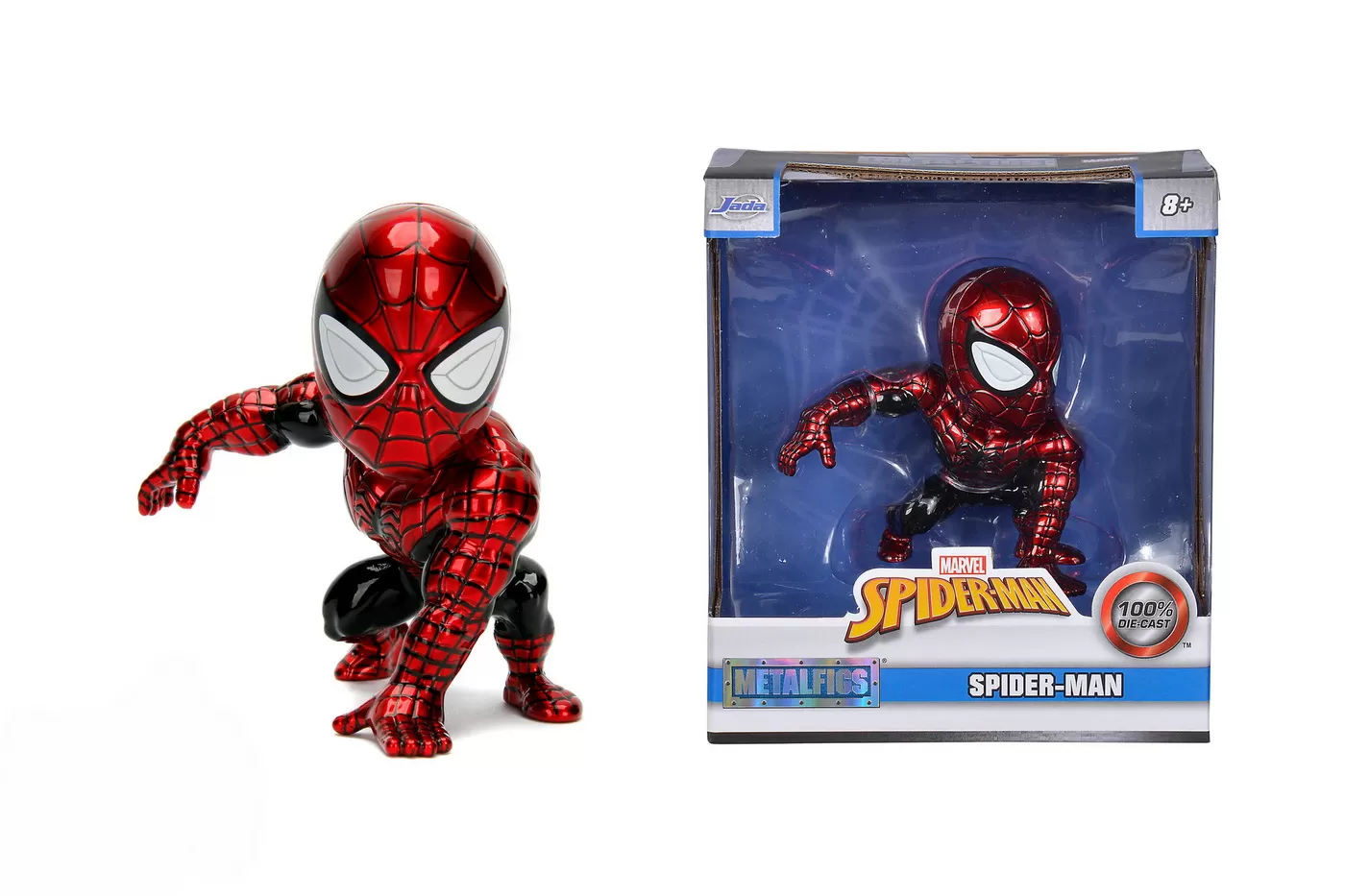 Figurine cu eroi si personaje - MARVEL FIGURINA METALICA SPIDER MAN 10CM