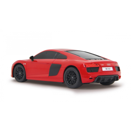 MASINA CU TELECOMANDA AUDI R8 ROSU CU SCARA 1 LA 24 [6]
