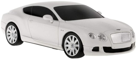 MASINA CU TELECOMANDA BENTLEY CONTINENTAL GT ALB CU SCARA 1 LA 24 [3]