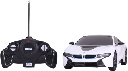 Mașinuțe cu telecomandă - MASINA CU TELECOMANDA BMW i8 SCARA 1 LA 18